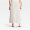 Women's Tailored Signature Crepe Maxi Skirt - A New Day™ - 2 of 3