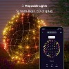 Twinkly Net - 240 LED RGB pearl shaped 1.45x 2.4 m Clear Wire Plug Type A - 4 of 4