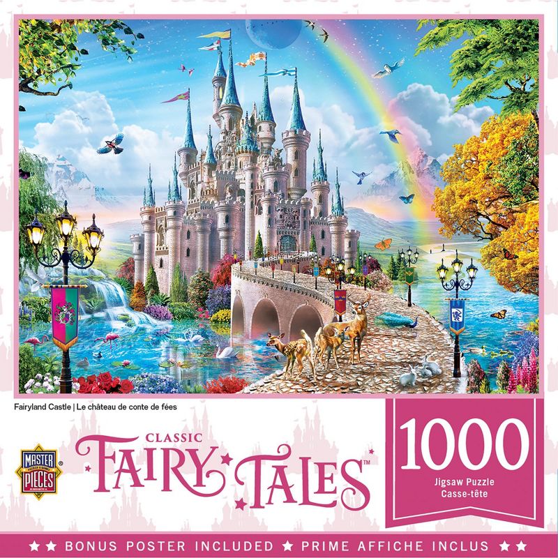 MasterPieces 1000 Piece Jigsaw Puzzle - Fairyland Castle - 19.25"x26.75", 2 of 8