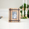VIP Wood 11 in. Brown 4x6 Photo Frame - 3 of 4