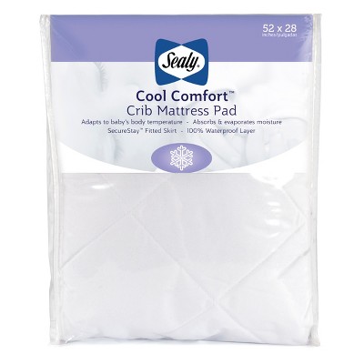 sealy crib mattress cover