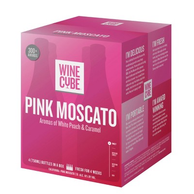 Pink Moscato Rose Wine - 3L Box - Wine Cube™