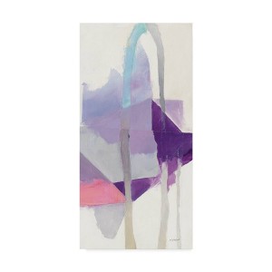 Trademark Fine Art 24" x 47" Bypass I by Mike Schick: Unframed Canvas, Modern Decor, Vertical Orientation - 1 of 4