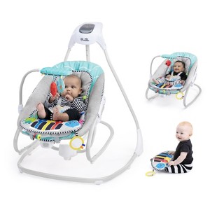Baby Einstein Ocean Explorers Kick to It 4-in-1 Musical Swing & Rocker with Piano - 1 of 4