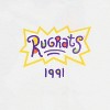 Seven Times Six Nickelodeon Men's Rugrats 1991 Tommy, Chuckie, Spike Retro Adult T-Shirt White - image 3 of 4