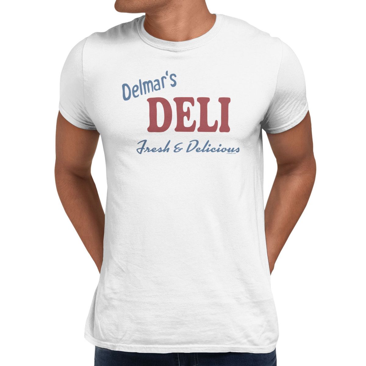 Marvel Spider-Man Brand New Day Men's Delmar's Deli Logo T-Shirt
