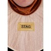 HalloweenCostumes.com One Size   Adult Realistic Animal Headmount Halloween Costume Accessory, White/Natural/Brown - 4 of 4