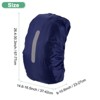 Unique Bargains Waterproof Backpack Rain Cover with a Vertical Reflective Strap for Hiking/Biking 1 Pc - 3 of 4