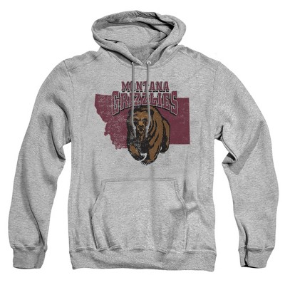 Men's University Of Montana State Shape Pull-Over Hoodie