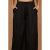 Petal and Pup Womens Wellington Wide Leg Satin Pant - 4 of 4