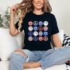 Simply Sage Market Women's Stacked 4th of July Smiley Face Short Sleeve Graphic Tee - 2 of 4