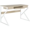 Bryant Computer Desk - FOX2202 - Natural/White - Safavieh Couture - 3 of 4