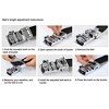 INSPIRE CHIC Men's Automatic Alloy Buckle Holeless Belt - 4 of 4
