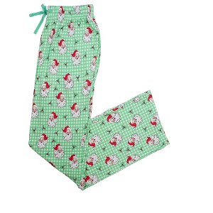 RuffleButts SoftSnooze Gender Inclusive Holiday Adult Pajama Pants - 1 of 4