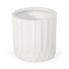 Okak Antique White Planter 10/12/13/15/1.7 Inch Durable Weather-Resistant Indoor/Outdoor Pot for Plants, Garden, Patio - 2 of 4