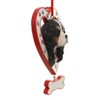 Kurt S. Adler 4.5 Inch Dog In Heart W/ Bone Canine Best Friend Tree Ornaments - 2 of 2