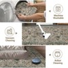 Washable Vintage Hallway Runner Rug - Soft Low Pile Non-Slip Carpet for Bedroom, Kitchen, Laundry, Entryway - 3 of 4