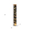 HomeRoots 72" Black Gold And Orange Solid Wood Give Thanks Porch Sign - 3 of 4