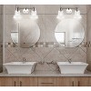 Light Manhattan Vintage Metal/Glass Industrial Rustic LED Vanity - JONATHAN Y - 3 of 4