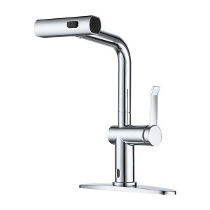 CASAINC Single Handle Pull Down Sprayer Kitchen Faucet with 3 Functions Spray - 1 of 4