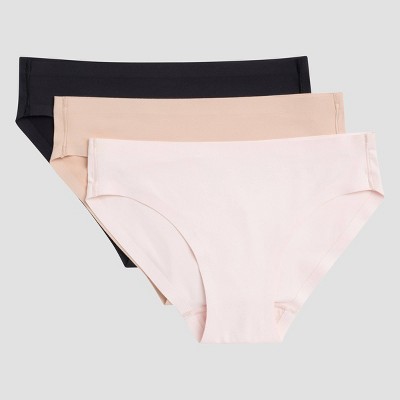 Maidenform Girls' 3pk Bonded Underwear