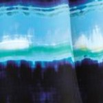 dark sapphire watercolor stripes