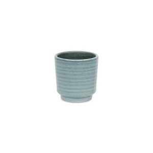 Cheung's Celadi Green Rippled Ceramic Pot - Small - 1 of 3