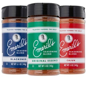 Emeril Lagasse 5 Oz, 3-Pack and 6-Pack Seasoning Blend: Original Essence, Cajun, Blackened, Chicken Rub, Steak Rub and Rib Rub - 1 of 4