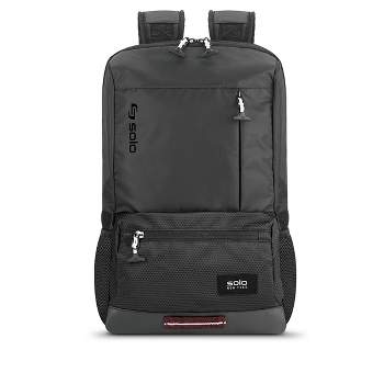 Solo New York Draft Slim Laptop 17.5" Backpack - Black