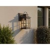 Urban Ambiance Luxury Transitional Outdoor Wall Sconce 12''H x 5''W,  Aged Pewter Finish,  Anaheim Collection, UHP1294 - 2 of 4