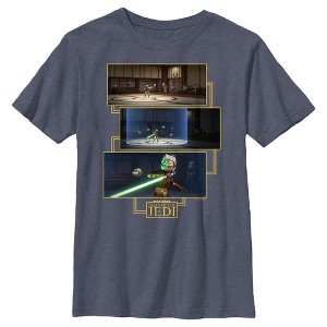 Boy's Star Wars: Tales of the Jedi Ahsoka Tano Lightsaber Scenes T-Shirt - 1 of 4