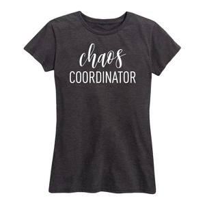 Women's - Instant Message - Chaos Coordinator Short Sleeve Graphic T-Shirt - 1 of 4