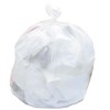 Heritage High-Density Waste Can Liners, 30 gal, 16 mic, 30" x 37", Natural, 25 Bags/Roll, 20 Rolls/Carton - image 2 of 2