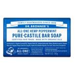 Dr. Bronner's All-One Hemp Peppermint Pure-Castile Bar Soap - 5oz