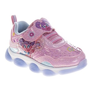 Sesame Street Girls' Abby Caddaby Sneakers. (Toddler/Little Kids) - 1 of 4