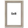 PosterPalooza | Photo Size Classic Modern Silver Frame - UV Acrylic, Foam Board Backing, Hanging Hardware - 2 of 4
