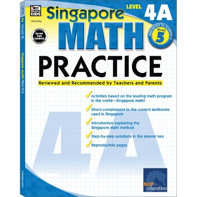 Math Practice, Grade 5 - (singapore Math) (paperback) : Target