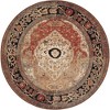 Unique Loom Outdoor Traditional Area Rug (Beige/Multi) - 3 of 4