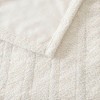 Sapphtopaz Twin Size Heated Blanket, Faux Feathersoft Throw Blanket for Bed, 62"W x 84" Plush Reversible Blanket with 10 Heat Settings, Fleece Blanket - 3 of 4
