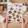 Mary Engelbreit Christmas Teapots Sticker Sheet - 3 of 3