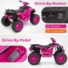 Honeyjoy 24V Kids Ride-On Electric ATV 4-Wheeler Quad Car with Wireless Connection Black/Blue/Pink/Red/Purple - 4 of 4