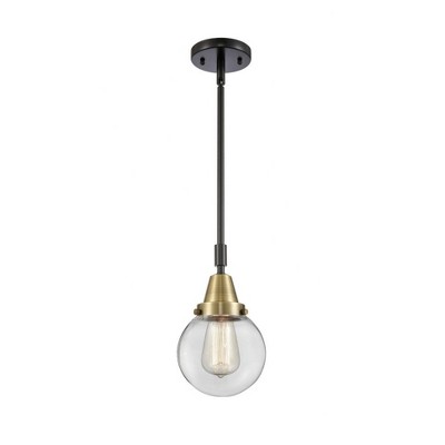 Beacon - 1 Light Stem Hung Mini Pendant In Industrial Style-10.63 Inches Tall and 6 Inches Wide