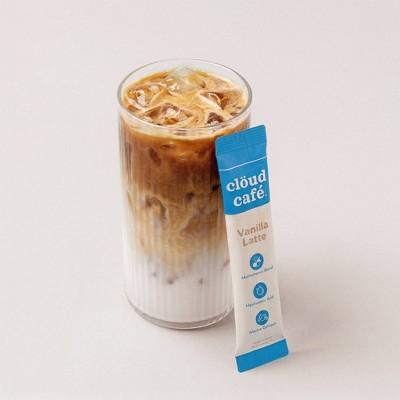Cloud Cafe Vanilla Latte with Marine Collagen Instant Coffee - 8oz