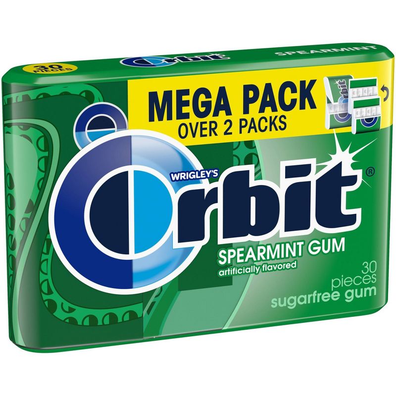 Orbit Gum Spearmint Sugar Free Chewing Gum - 30ct, 1 of 9