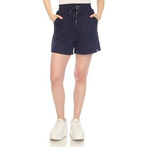 Women's Super Soft Drawstring Waistband Sweat Short - 1 of 4