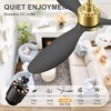Airsurfer 52-inch Ceiling Fan with Light and Remote Control,3 Colors LED Light and Light Memory Function,6 Speeds Ceiling Fan for Bedroom - 4 of 4