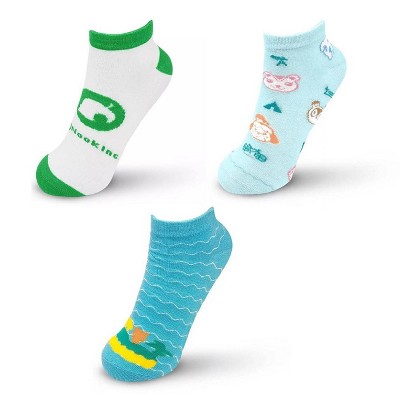 Nintendo Animal Crossing Casual Ankle Socks 3pk