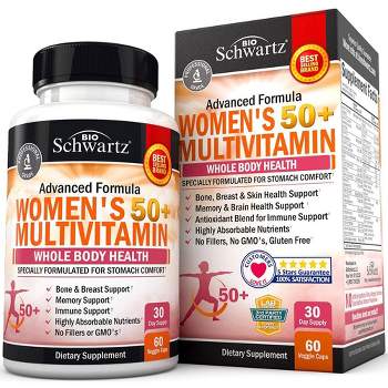Women's 50+ Multivitamin Capsules, Bioschwartz, 60ct