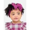 RuffleButts Baby/Toddler Girls Big Bow Headband - 3 of 3
