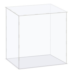 Unique Bargains Acrylic Dustproof Protection Showcase for Collectibles Display 1 Pcs - 1 of 3